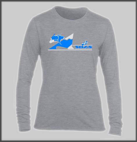 SDAS Female LS Tech T Large Logo